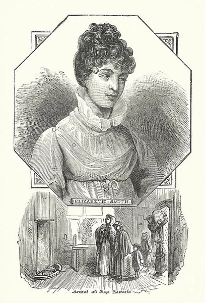 Elizabeth Smith, English linguist, translator and scholar (engraving)