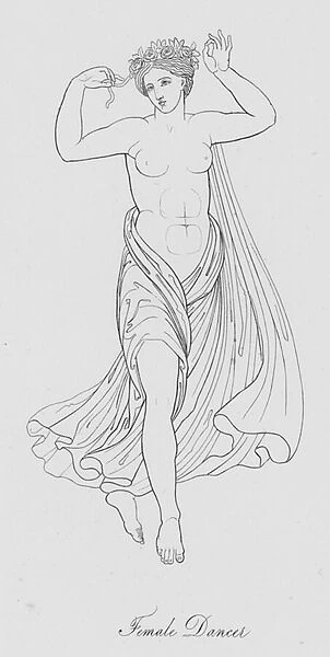 Female Dancer (engraving)