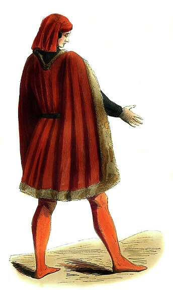 Florentine noble - male costume from 15th century