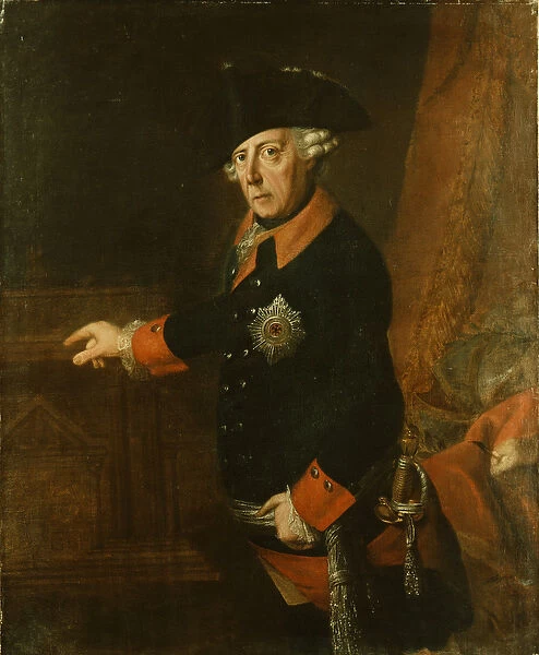 Frederick II The Great of Prussia, c. 1763 (oil on canvas)