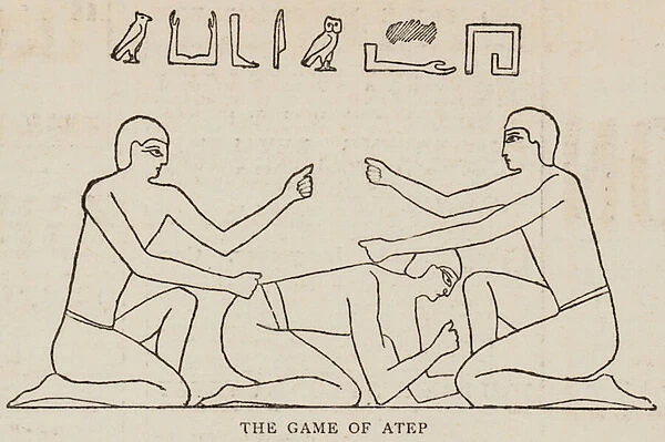 The Game of Atep (engraving)