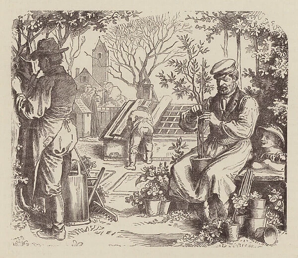 Gardening (engraving)