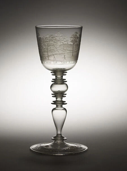 Goblet, c. 1680 (glass)