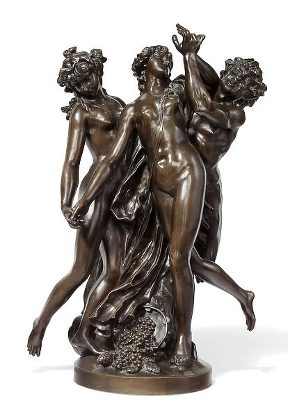 The Three Graces, c. 1860 (bronze)