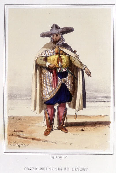 great Arab chef of the desert during the second half of the 19th century