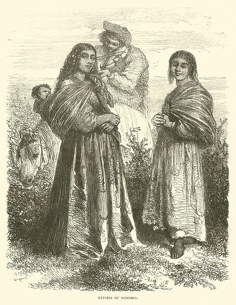 Gypsies of Bohemia (engraving)