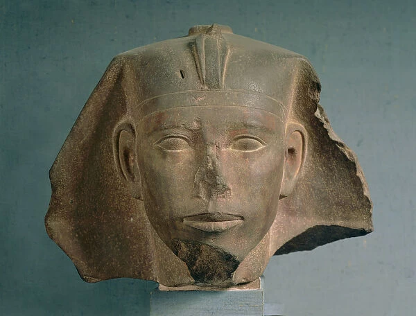 Head of King Djedefre, from Abu Roash, Old Kingdom, c. 2565-2558 BC (quartzite