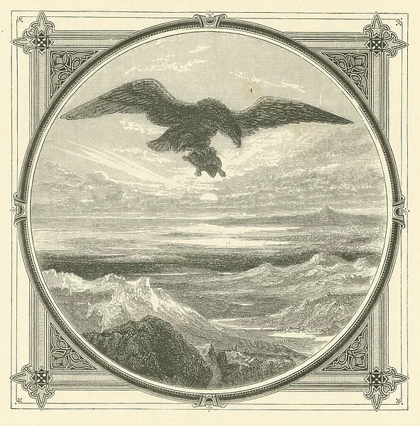 The higher the rise the greater the fall (engraving)
