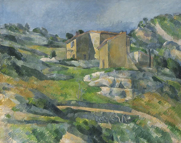 Houses in the Provence: The Riaux Valley near L Estaque, c. 1833 (oil on canvas)