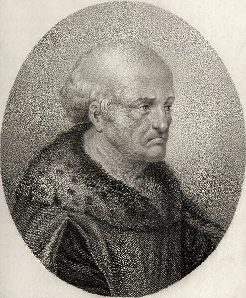 Humphrey, Duke of Gloucester, engraved by Gerimia, from A Catalogue of the Royal