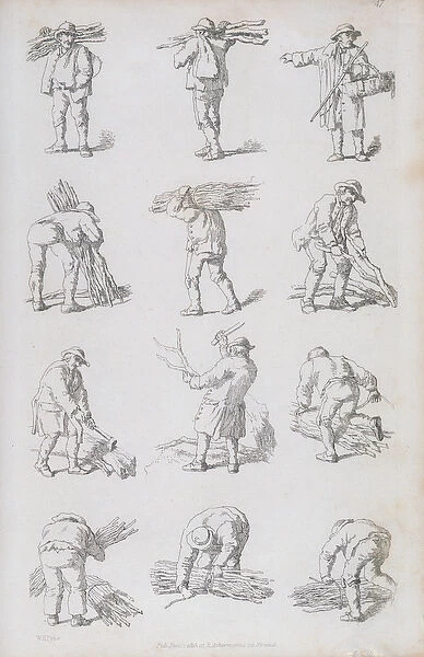 Illustration from Etchings of Rustic Figures: for the Embellishment of Landscape