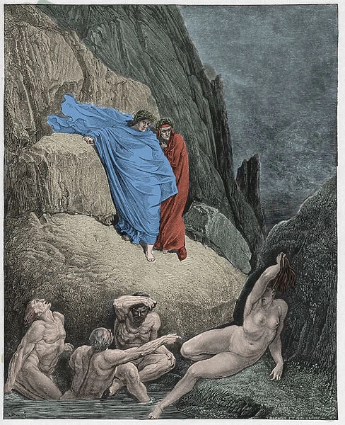 Inferno, Canto 18 : Virgil shows Dante the shade of Thais