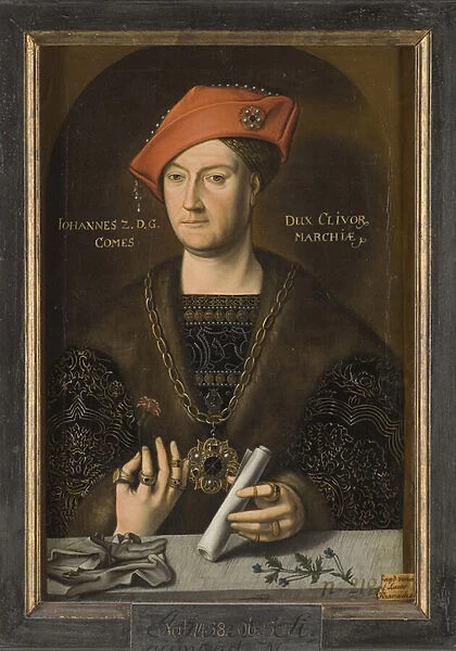 Jean II de Cleves, dit le Clement - Portrait of John II (1458-1521), Duke of Cleves