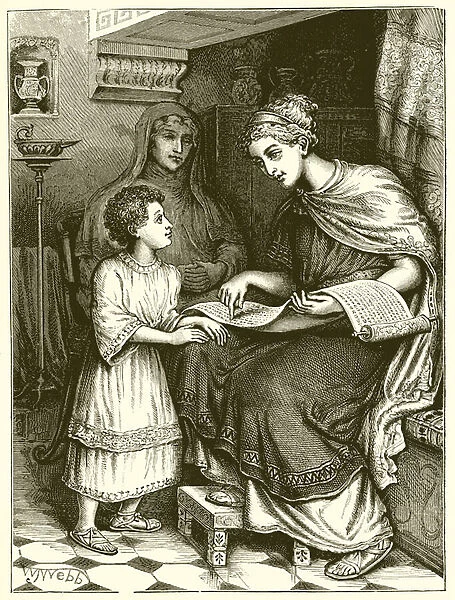 Lois, Eunice, and Timothy (engraving)