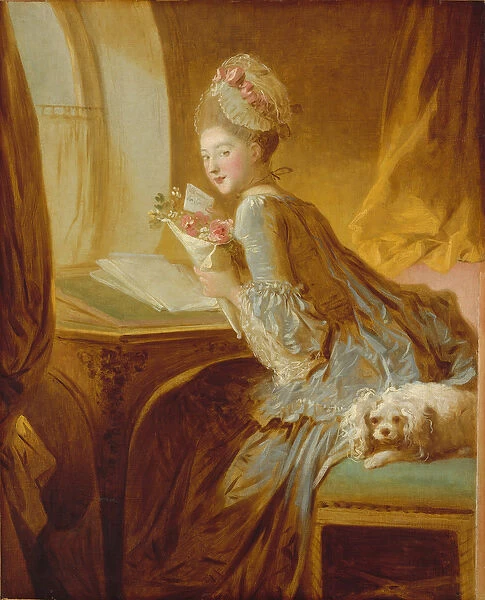 The Love Letter, c. 1770 (oil on canvas)