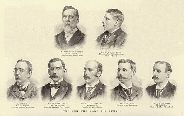 The Men who made the Tunnel (engraving)