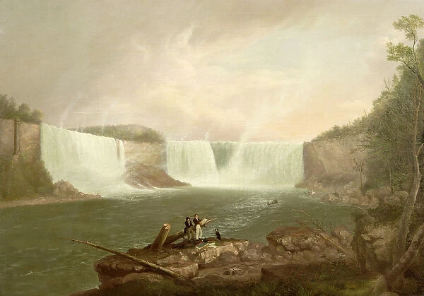Niagara: The American Falls, c. 1821 (oil on canvas)