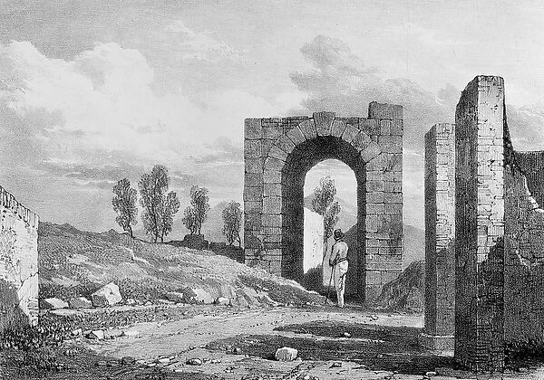 The Nola Gate, 1828 (engraving)