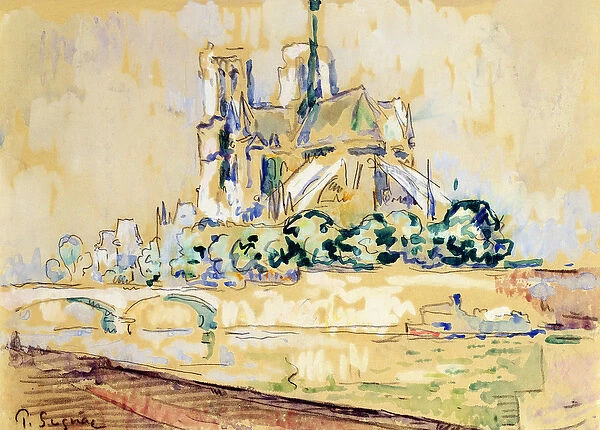 Notre Dame, 1885 (w  /  c)