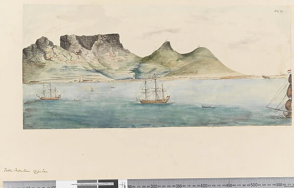 Page 11 Table Mountain, Cape Town, 1768-75 (w  /  c)