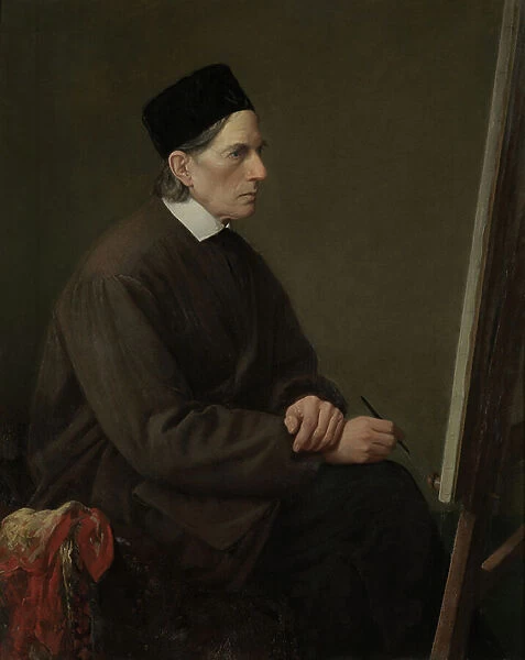 The Painter Johann Friedrich Overbeck, 1866-67 (oil on canvas)