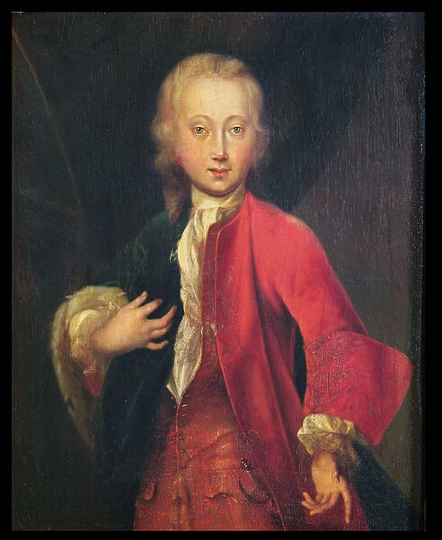 Portrait of Comte Maurice de Saxe (1696-1750) Aged Fifteen, c. 1711 (oil on canvas)