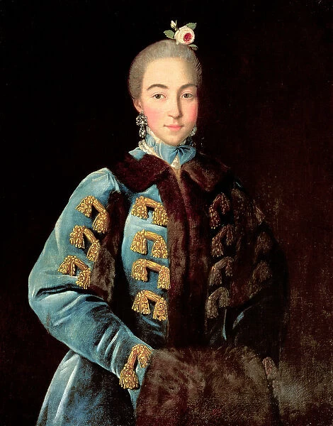 Portrait of Countess Anna Sheremetyeva, c. 1768 (oil on canvas)