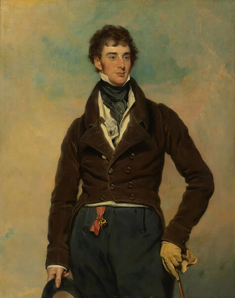 Portrait of a Gentleman, circa 1815-1830 (oil on canvas)