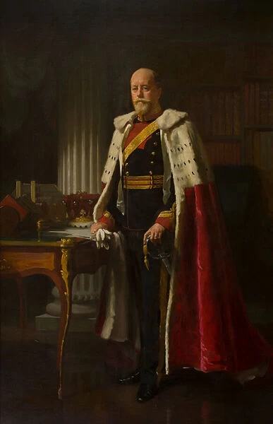Portrait of George Cecil Orlando, 4th Earl of Bradford (1845-1915), c. 1865-1915 (oil on canvas)