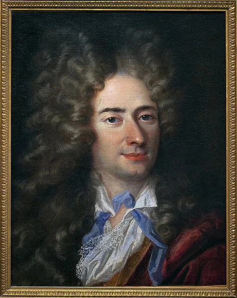 Portrait of Jean de La Bruyere (Labruyere) (1645-1696), writer moralist