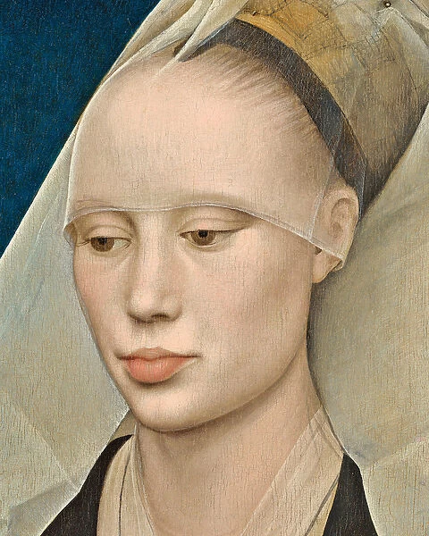 Portrait of a Lady, c. 1460 (oil on panel) (detail of 741888)