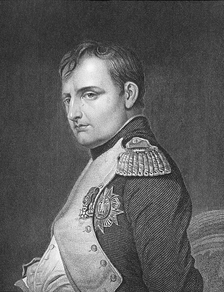 Portrait of Napoleon Bonaparte (1769-1821) (engraving)
