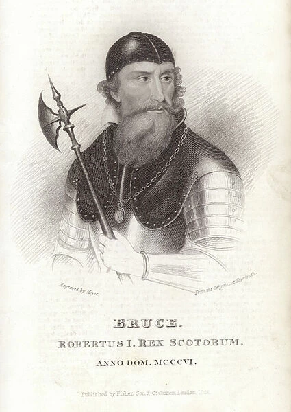 Portrait of Robert the Bruce (engraving)