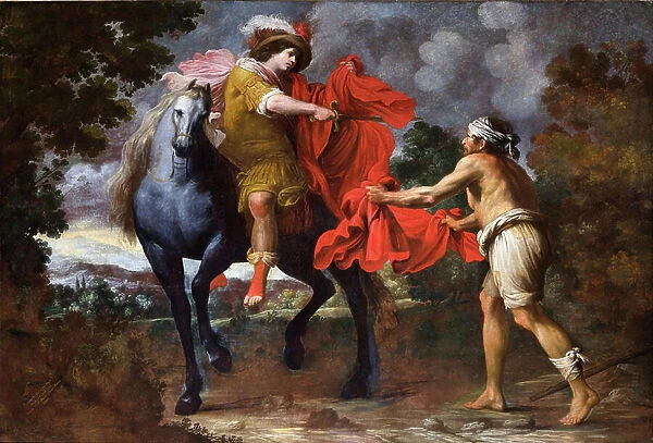 Saint Martin and the beggar, 17th century (painting)