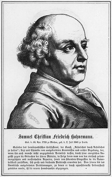 Samuel Christian Friedrich Hahnemann (engraving)