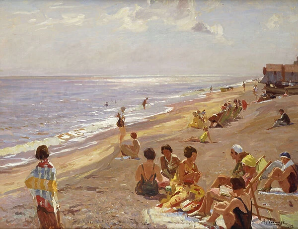 Silver Morning, Aldeburgh, 1932 (oil on canvas)