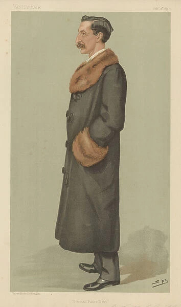 Sir Vincent Henry Penalver Caillard (colour litho)