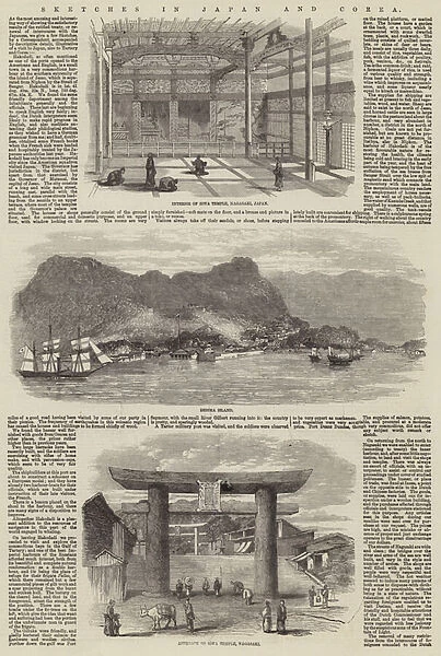 Sketches in Japan and Corea (engraving)