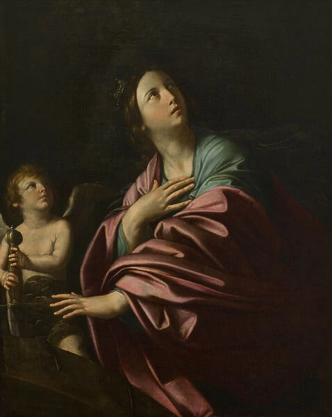 St. Catherine of Alexandria, c. 1600-99 (oil on canvas)
