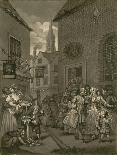 St Giles in the Fields, London (engraving)