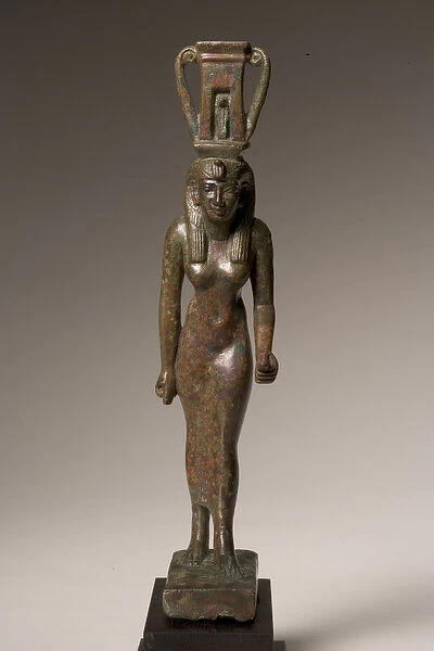 Statuette of the goddess Nebet-hetepet (bronze)