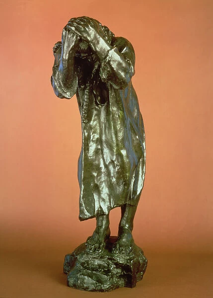 Study for Andrien d Andres, from the Burghers of Calais, c. 1905-10 (bronze)