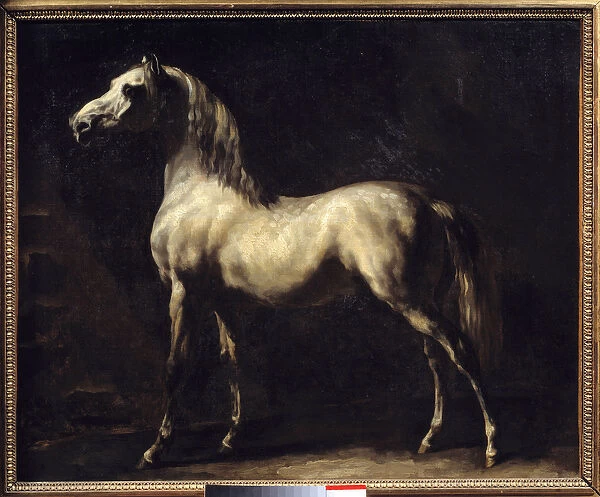 Study of a Horse Painting by Theodore Gericault (1791-1824) 19th century Sun