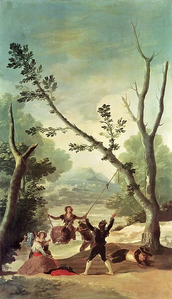 The Swing, 1787 (oil on canvas)