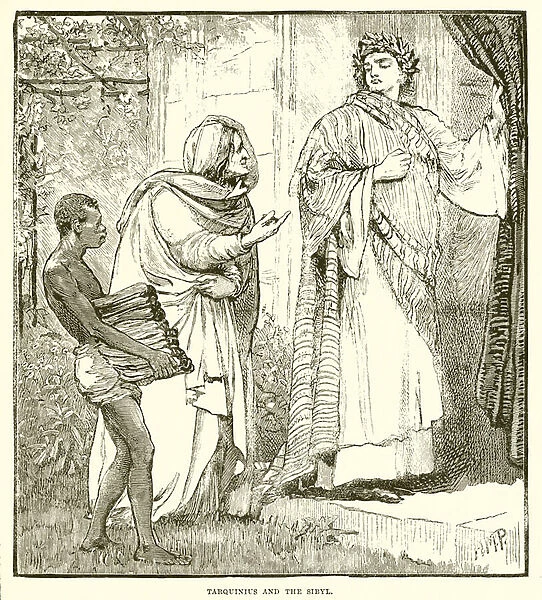 Tarquinius and the Sibyl (engraving)