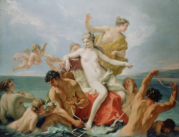 Triumph of the Marine Venus, c. 1713 (oil on canvas)