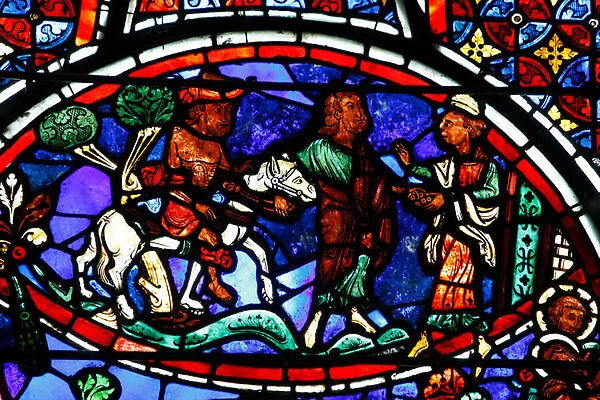 Window, Bourges Cathedral, France (stained glass)
