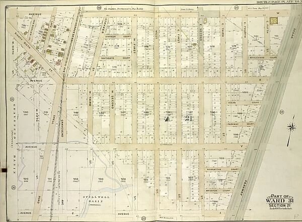 Brooklyn, Vol. 7, Double Page Plate No. 32; Part of Ward 31, Section 21; Map bounded