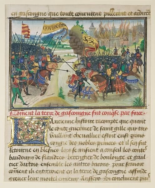 The Conquest of Gasgogne by the Armies of Luxembourg, Boulogne