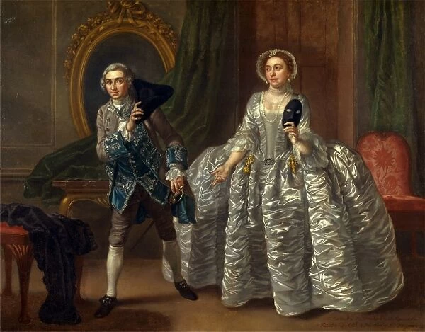 David Garrick and Mrs. Pritchard in Benjamin Hoadleys The Suspicious Husband'
